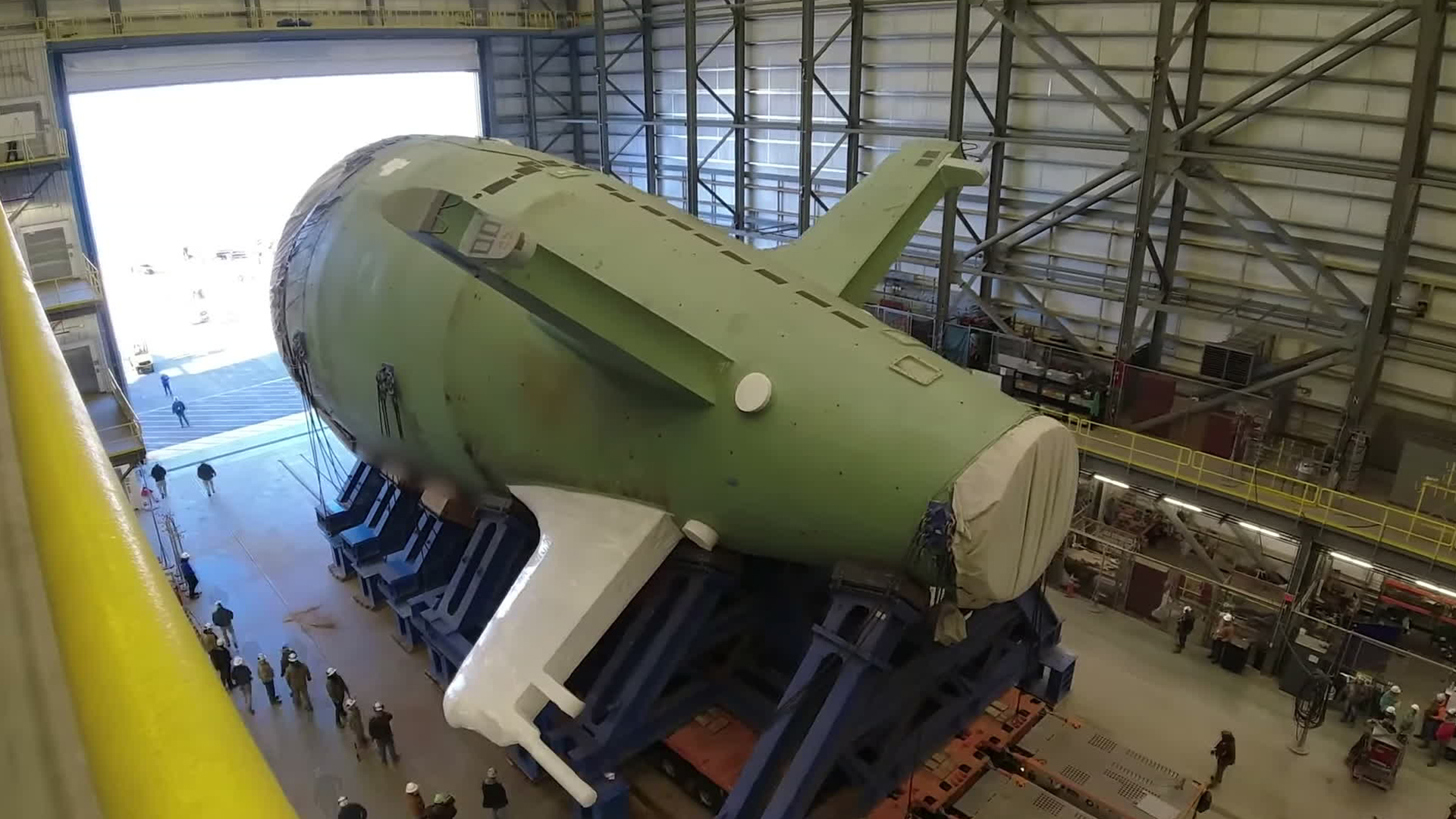 Columbia-Class大型核潜艇流体声学模型RCS缩比模型