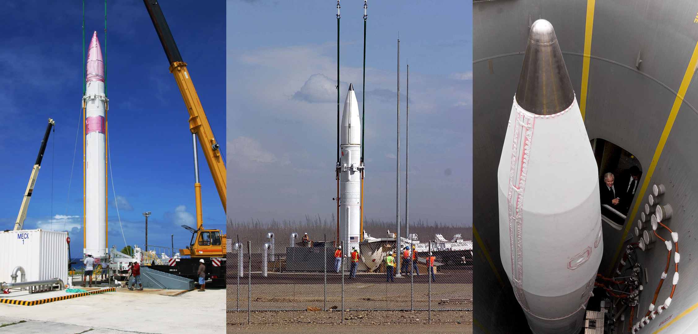 GMD / EKV陆基中段动能拦截器模型RCS缩比模型