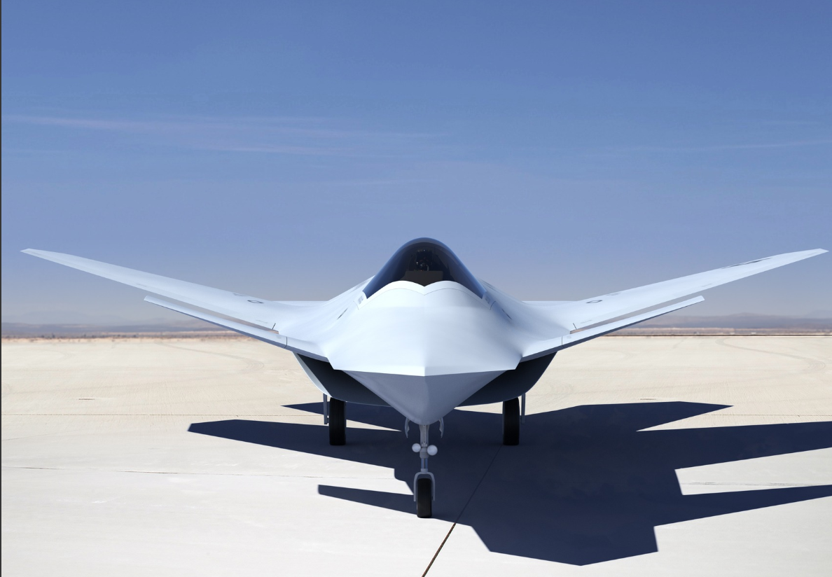 F-47 NGAD下一代空中优势验证概念RCS缩比模型