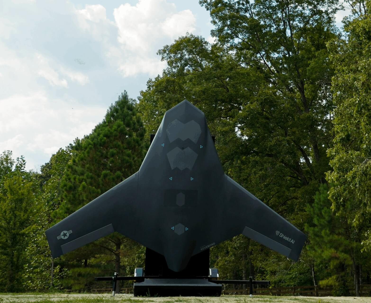 X-BAT UCAV隐身无人攻击前缘气动验证RCS缩比模型